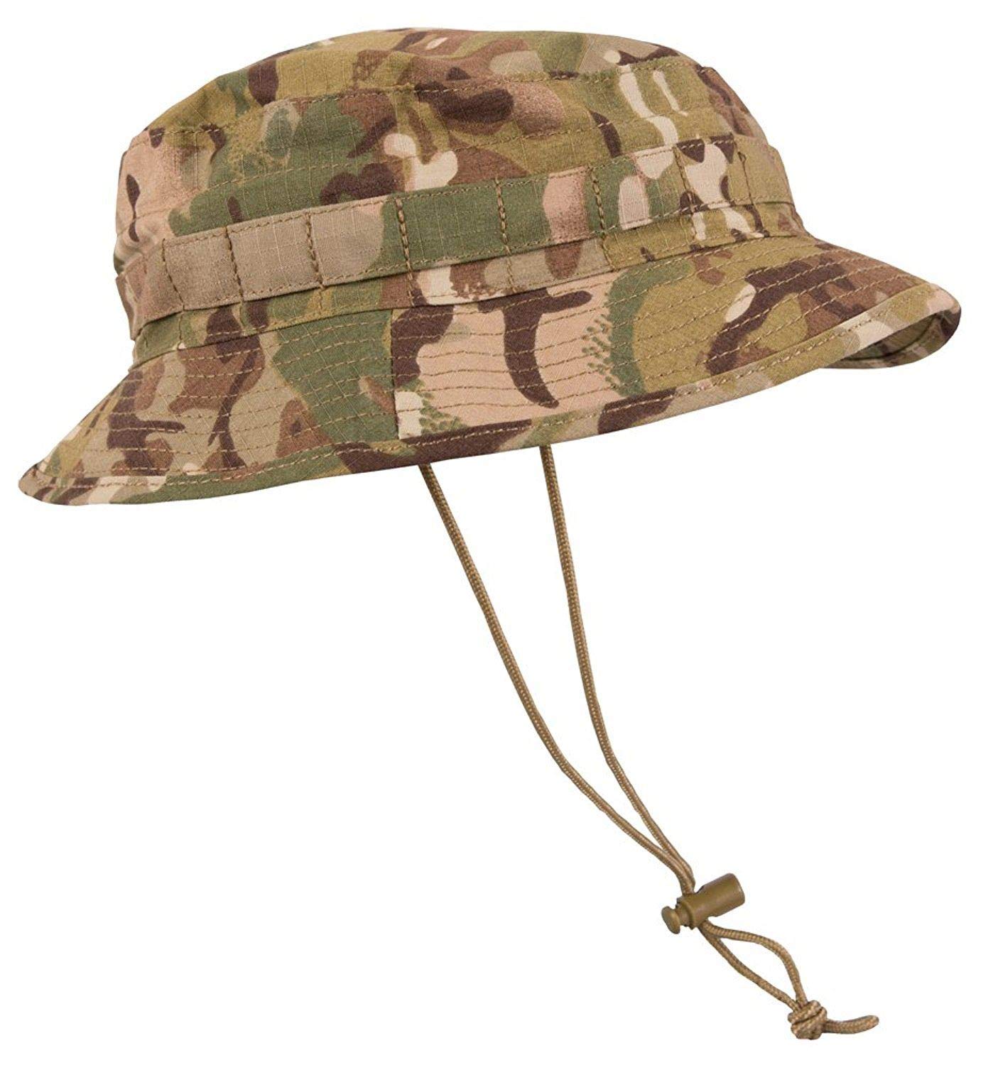 multicam short brim boonie hat