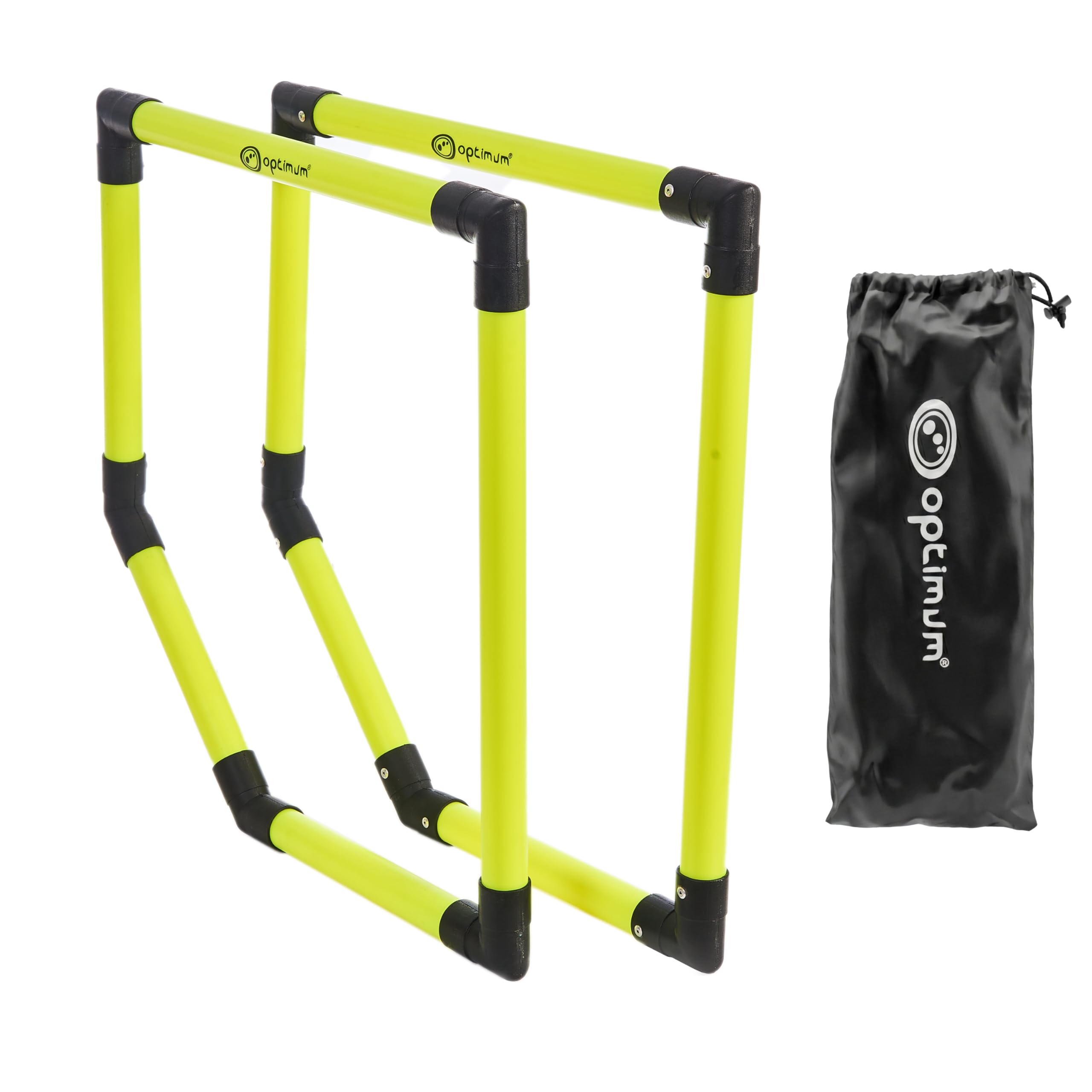 Optimum Football Goal Targets – Top Bins Corner Targets for Goals – Pack of 2 – Football Shooting Practice & Free Kick Accuracy Trainer – Carry Bag Included