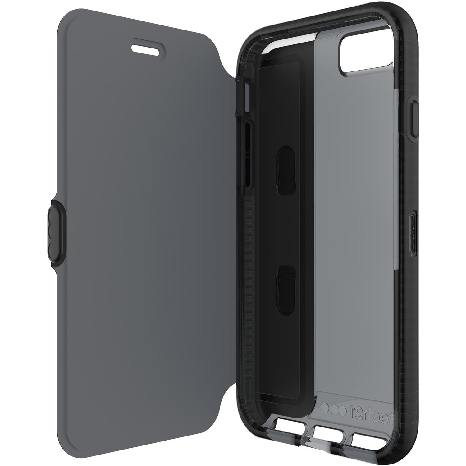 Tech21 Evo Wallet for iPhone 7 Black Flip & Wallet Cases Tech21 Evo Wallet for iPhone 7 Black Flip & Wallet Cases