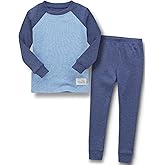 Vaenait 6M-12Y Toddler Kids Super Soft Lightweight Breathable Modal Cotton Melange Sleepwear Pajamas Set