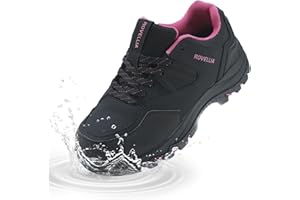 ROVELLIA Waterproof Shoes for Women Wide Width Non Slip Work Shoes Chefs Food Service Water Resistant Sneakers Lightweight Slip Resistant Fashion Footwear for Nurse