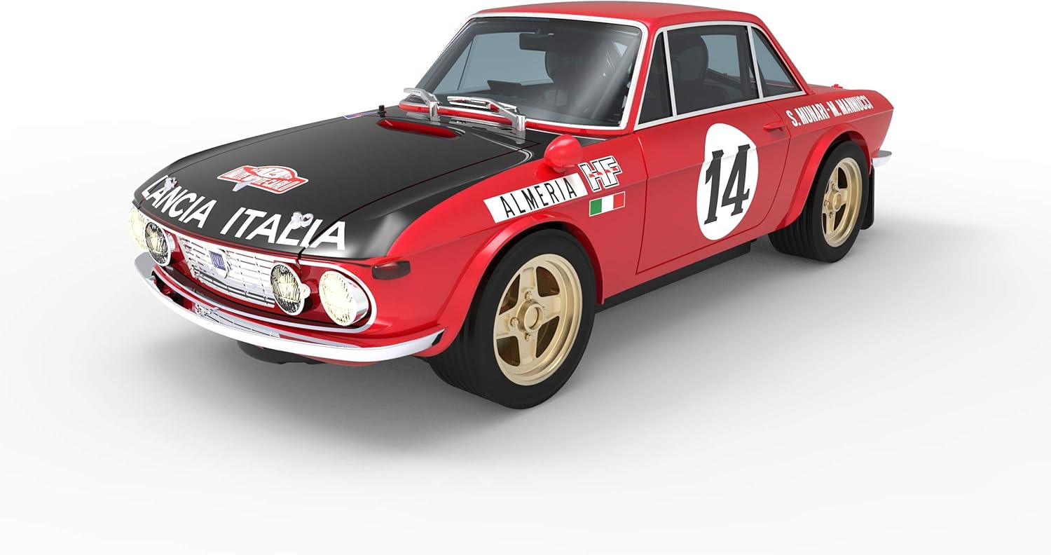 Scalextric-Lancia Fulvia 16 HF Munari-Mannucci Coche Pista, Color Rojo (Scale Competiton Xtreme 1): Amazon.es: Juguetes y juegos