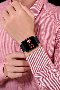 hand band digital watch