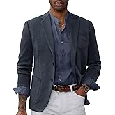 PJ PAUL JONES Mens Casual Sport Coat Blazer Two Buttons Lightweight Business Jackets