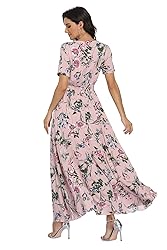 VintageClothing Women's Floral Print Maxi Dresses