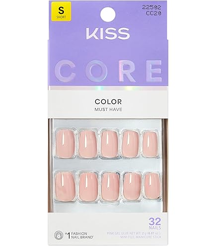 kiss classy nails silk dress KISS Classy French Tip Press On Nails, Silk Dress, White, Medium Coffin, 28 Count