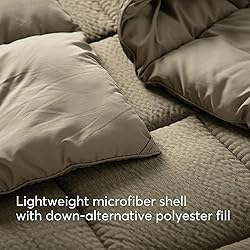 KASENTEX Winter Warmth Quilted Comforter Set Twin