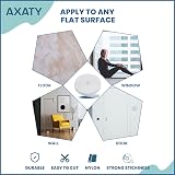 AXATY Hook and Loop Tape 20mm x 2.5m Self Adhesive White 2 Rolls view 8