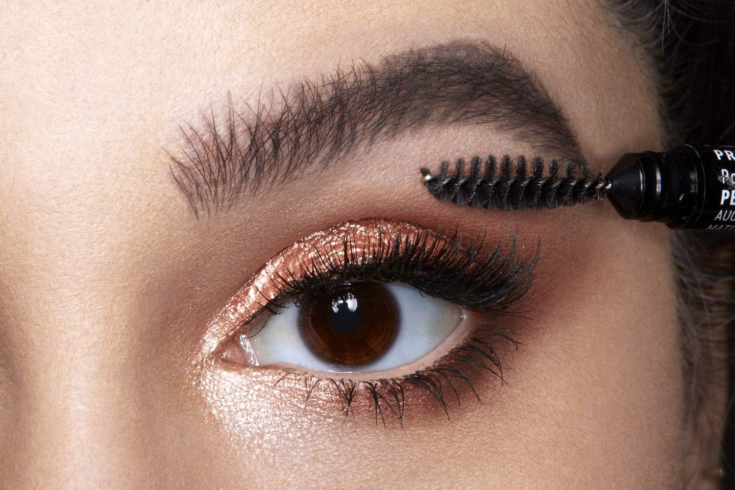 NYX Professional Makeup Precision Brow Pencil, Dual Ended with Flat Tip Pencil and Spoolie Brush, Vegan Formula, Shade: Ash Brown - Image 5