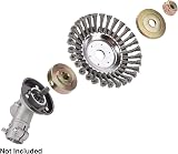YUET 8'' Grass Trimmer Strimmer Head 24.5mm Replacement Wire Brush Wheel view 2