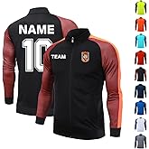ORYG Custom Training Top for Adult & Kids - Personalized Tracksuit with Your Name, Team Name, Number & Logo