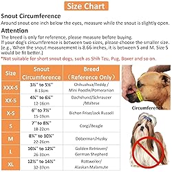 Crazy Felix Nylon Dog Muzzle for Small Medium Large