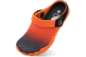 BESROAD Kids Girls Boys Quick Dry Athletic Water Shoes Sandals Pool Swim Outdoor Sandals Wide House Clog Slippers