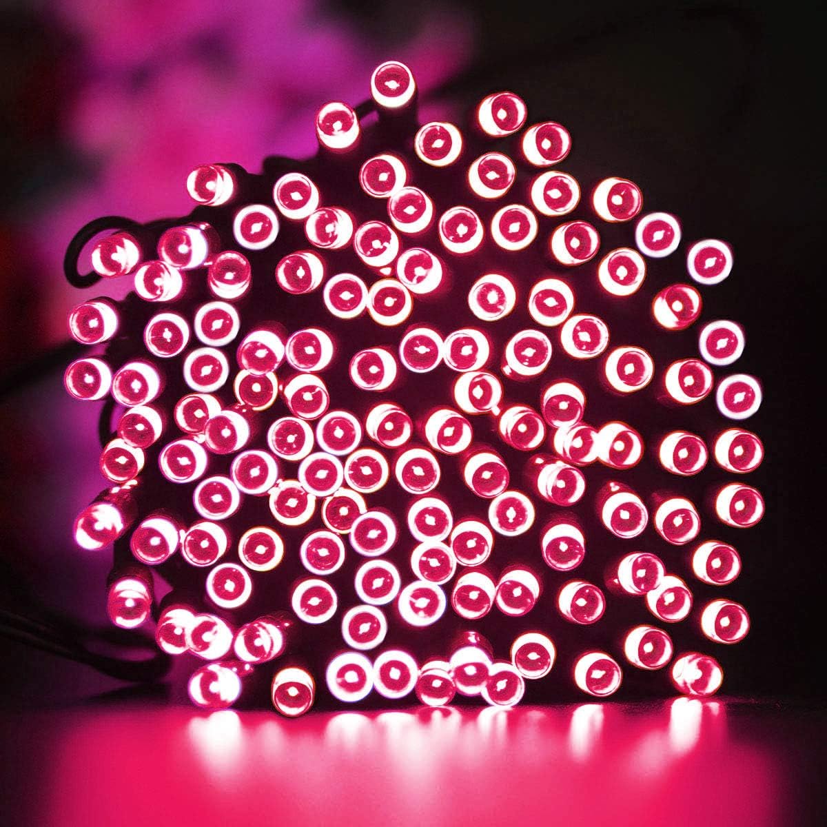 Tuokay, Solar Garden Lights, Outdoor Fairy Lights, Waterproof 72ft 22m 200 LED 8 Twinkling Modes - Image 3