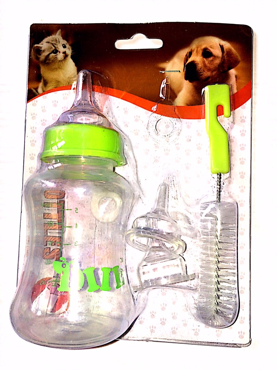 kitten milk feeding bottle