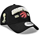 New Era Men's Toronto Raptors Black 2019 NBA Finals Champions Locker Room Replica 9TWENTY Adjustable Hat