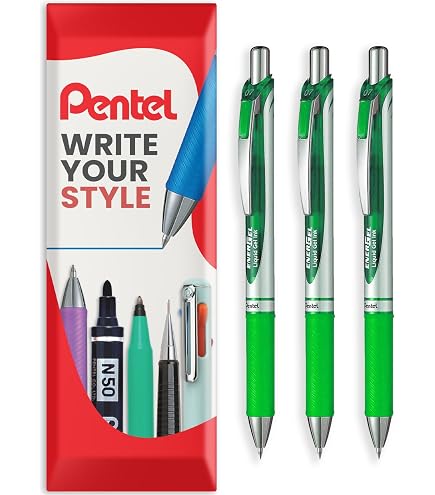 Amazon.com: Pentel EnerGel Xm 0.7mm Rollerball - Yellow : Office