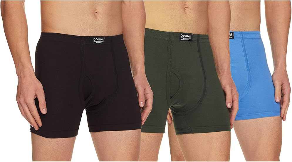 Buy Dollar Bigboss Men's Cotton Boxers (Pack of 3) at Amazon.in