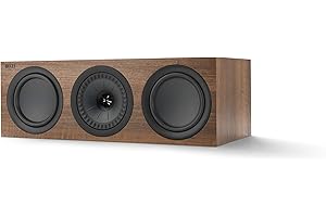 KEF Q650c Center Channel Speaker (Each, Walnut)