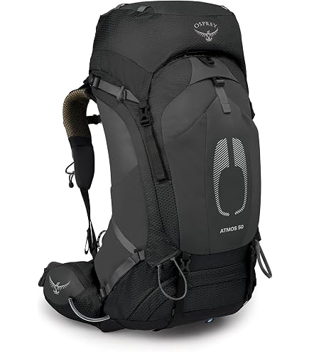 Osprey Aether 55L Men's Backpacking Backpack, Black, L/XL : Sports & Outdoors