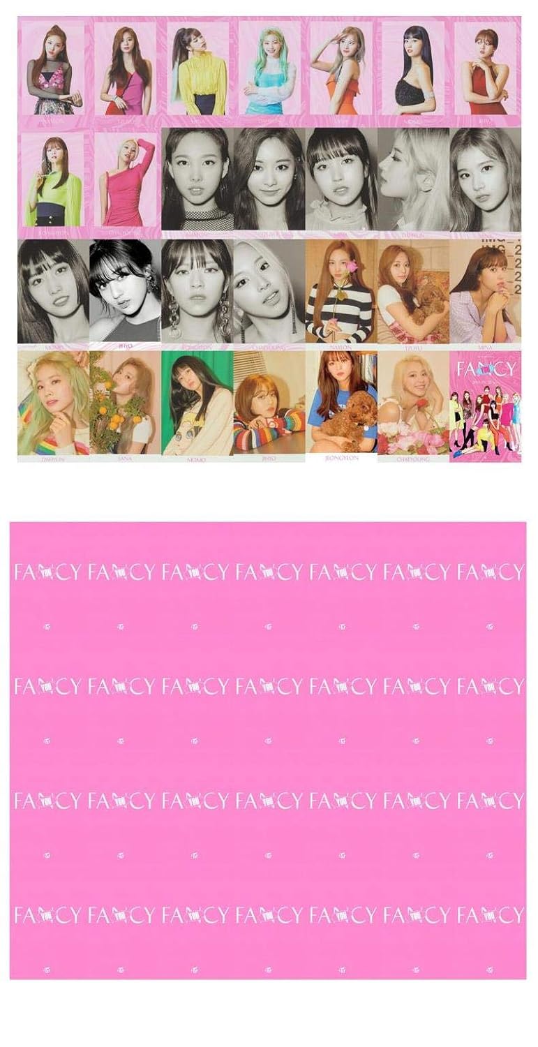 Kpop Merch Twice Fancy You Photocard Set Amazon In Office Products