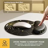 GIM Star Atlas Gaming Mouse Pad Keyboard Wrist Rest Set Memory Foam view 4