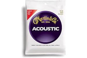 M140 80/20 Bronze Acoustic Guitar Strings, Light
