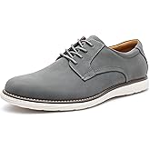 CLOWSE Men's Casual Dress Shoes Fashion Dress Sneakers Business Casual Shoes Comfortable Work Oxfords Office Walking Sneakers