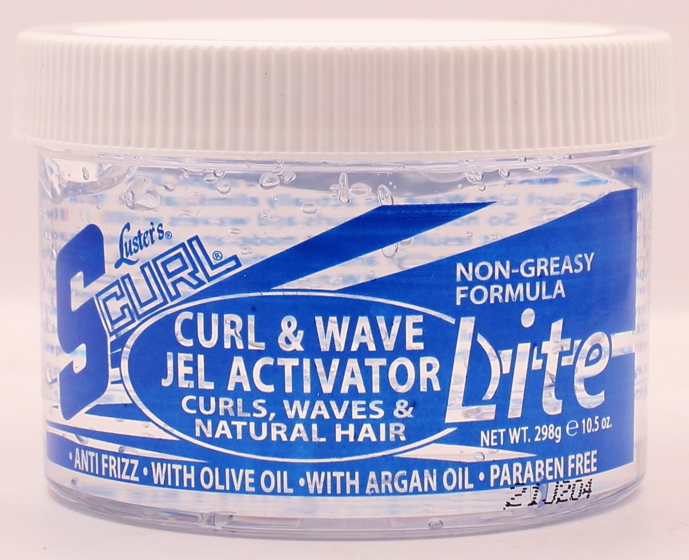 LUSTER'S S-CURL LITE WAVE JEL ACTIVATOR JAR 10.5 Oz