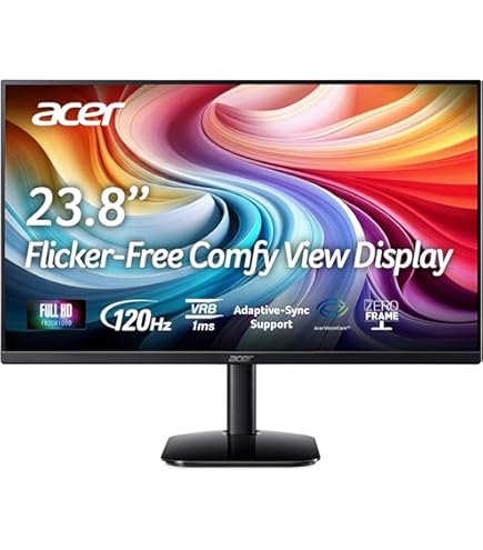 Amazon.com: Acer KB242Y - 23.8 Inch IPS Zero-Frame Full HD (1920 x