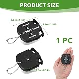 nllkii Portable Digital Golf Score Counter 2 Player Stroke Counter Keychain view 2