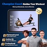 MERACH Rowing Machine Magnetic Rower with 16 Levels Quiet Resistance view 6