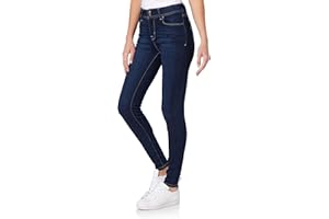 WallFlower Women's Ultra Skinny Mid-Rise Insta Soft Juniors Jeans (Standard and Plus)