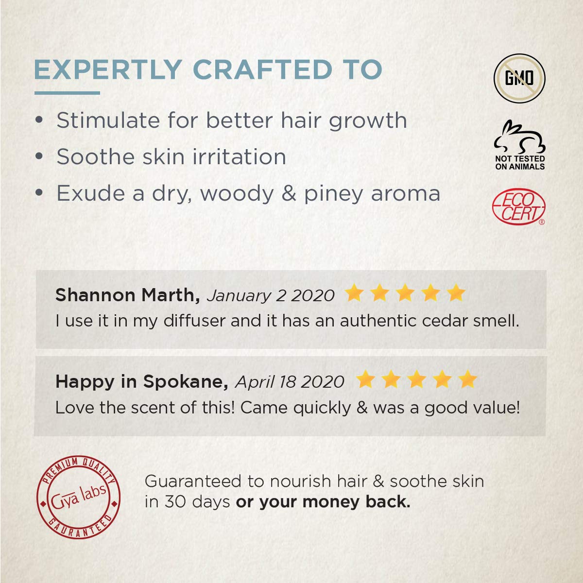 Gya Labs Organic Frankincense Essential Oil for Meditation & Relaxation - Natural Skin Care for Fine Lines, Wrinkles & Sensitive Skin - 100% Pure Therapeutic Grade for Aromatherapy & Topical - 10ml : Beauty