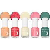 Dazzle Dry Mini Flight &ndash; Spring Fling &ndash; 5 Mini Lacquers | 5-Piece Mini Nail Polish Set &middot; Fast-Drying &middot; Long-Lasting &middot; Non-Toxic Manicures