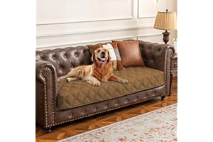 Ameritex Waterproof Dog Bed Cover Pet Blanket with Anti-Slip Back for Furniture Bed Couch Sofa