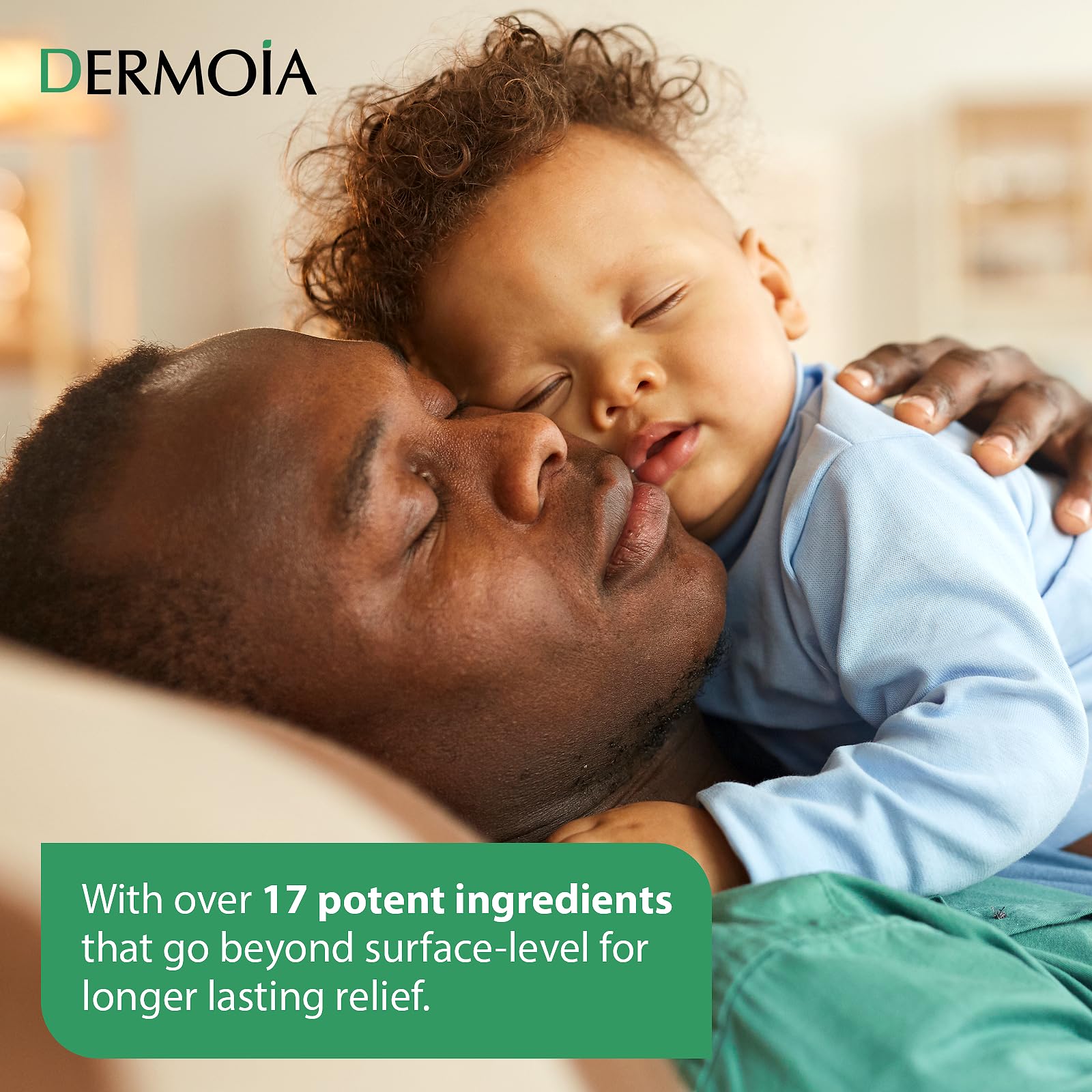 DERMOIA Eczema Supplements - Formulated Dyshidrotic Eczema Pills for Adults - Providing Eczema Relief, Targeting the Intervention of Eczema, Irritated Dry Skin, and Enhanced with Psoriasis Supplements