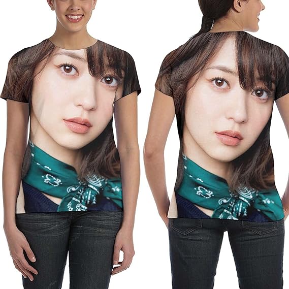 Amazon Co Jp ファッショ Tシャツ 前田敦子まえだ あつこ 3 シンプル 夏 レディース 半袖 Tシャツ 吸汗性 速乾性 レディース ショートスリーブ ソフト Tシャツ 快適 シンプル カップルタイプ 半袖 トップス S Xxl 服 ファッション小物