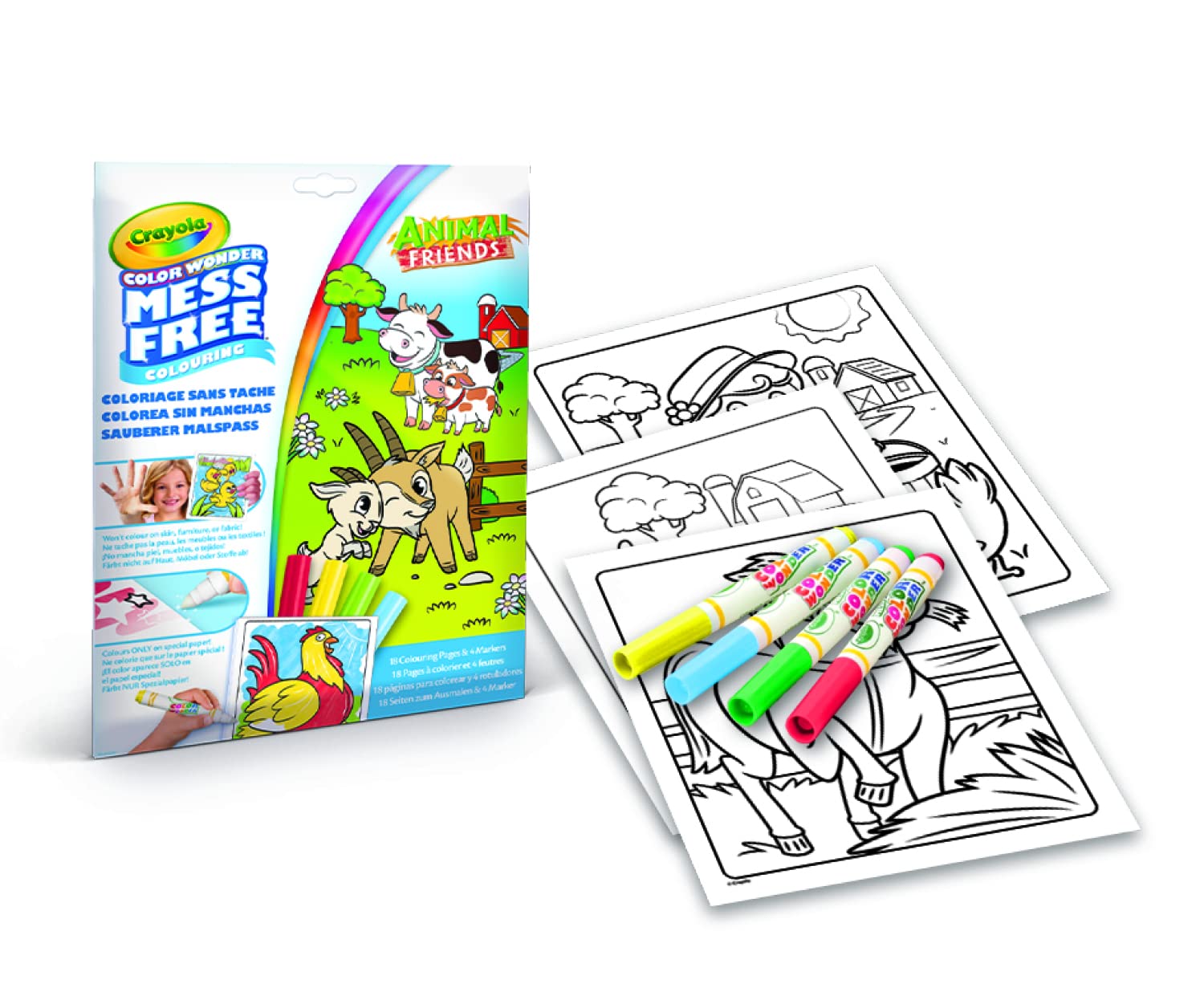 CRAYOLA Coloring Set Color Wonder Friends of the Farm