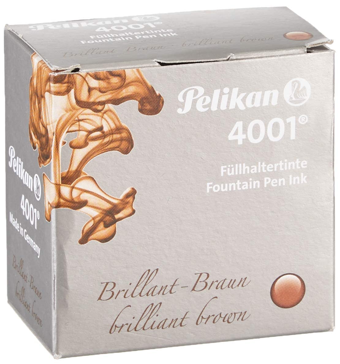 Pelikan 4001 Ink Bottle 30 ml Pack of 1 Brown — image 1