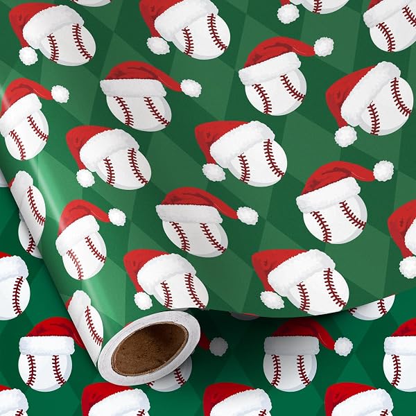Christmas Motifs Wrapping Paper - Paper Mart