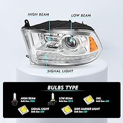 TUSDAR Headlight Assembly [LED Switchback