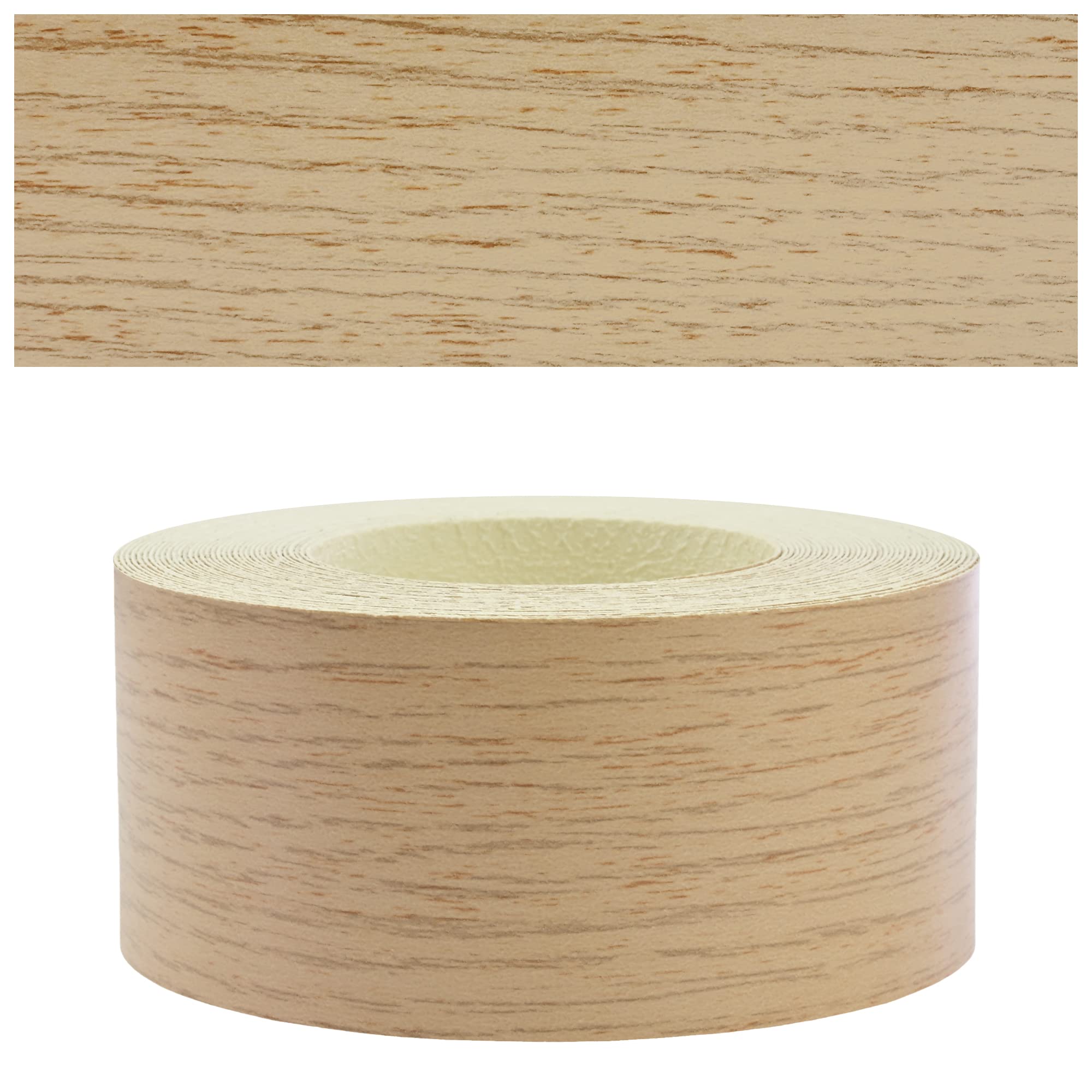 Mprofi MT® Melamine Edge Banding Oak Sonoma | 45mm X 20m | Melamine Edging Tape | Iron-On Edge Trim with Hot Melt Adhesive | Durable & Easy to Apply for Furniture, Shelves & Worktops
