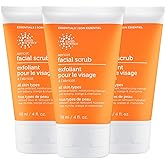 EARTH SCIENCE - Apricot Gentle Exfoliating Facial Scrub for All Skin Types (3 pk, 4 oz.)