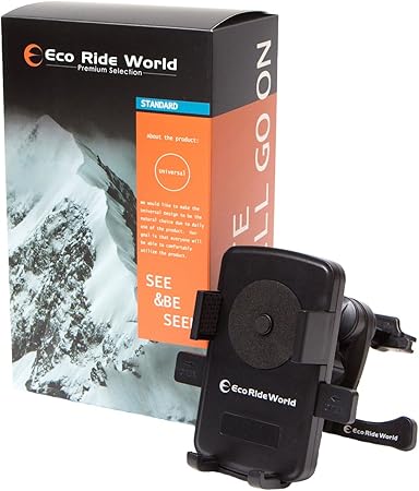 Amazon Eco Ride World スマートフォンホルダー エアコン吹き出し口取付タイプ Is 032 携帯電話ホルダー 車 バイク