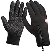 Heated Glove Liners for Men Women | Rechargeable Heated Gloves | Winter Warm Glove | Thermal Gloves | Waterproof Touchscreen 