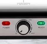 NETTA Panini Maker & Health Grill 2 Slice 1500W Non-Stick Plates Fat Tray view 6