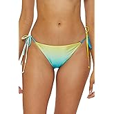 Trina Turk Women's West Palm Reversible Tie Side Bikini Bottom, Cheeky Coverage, Swimwear Separates