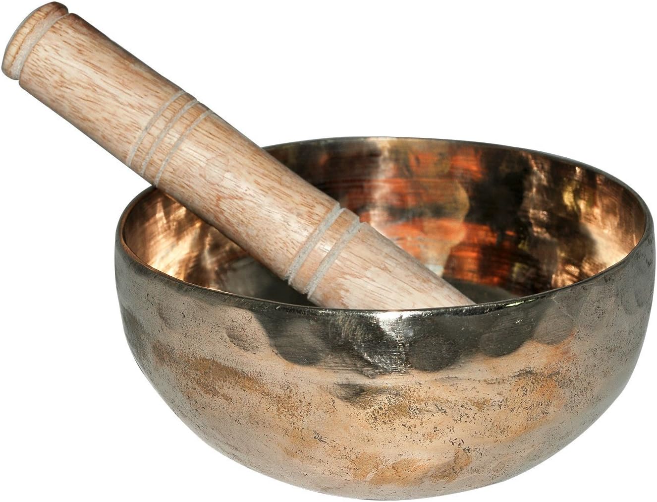 Aone India Bowl Buddhist Bell for Meditation and Healing 7 Inch