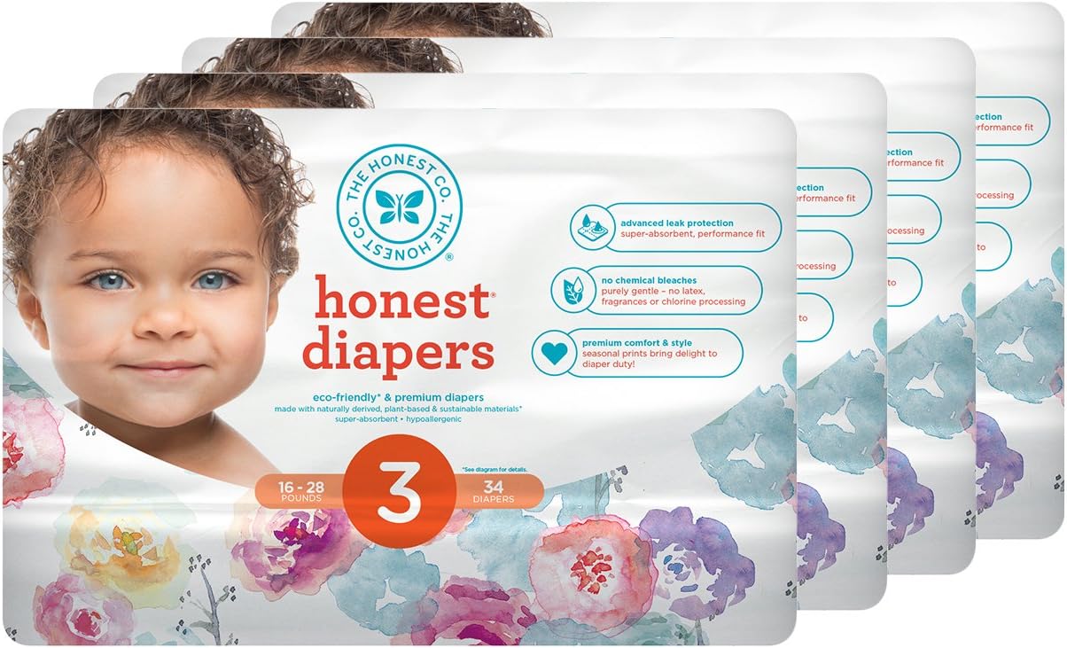 honest company size 3 diapers
